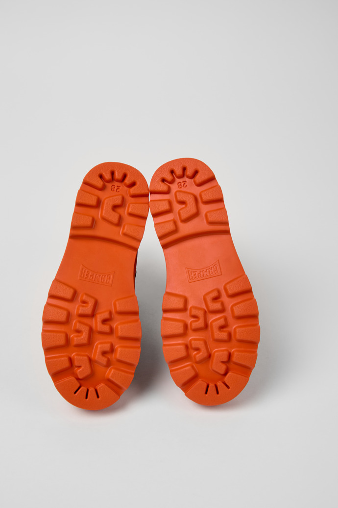 Camper Brutus - Bota Chelsea de piel negra para niños