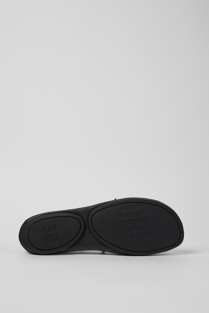 Camper Right - Botines negros de piel para mujer.