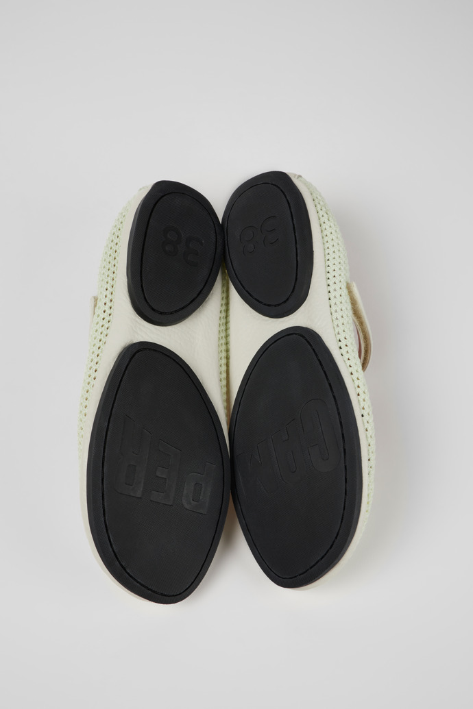 Camper Right - Mocasines multicolor de piel de lyocell TENCEL para mujer.