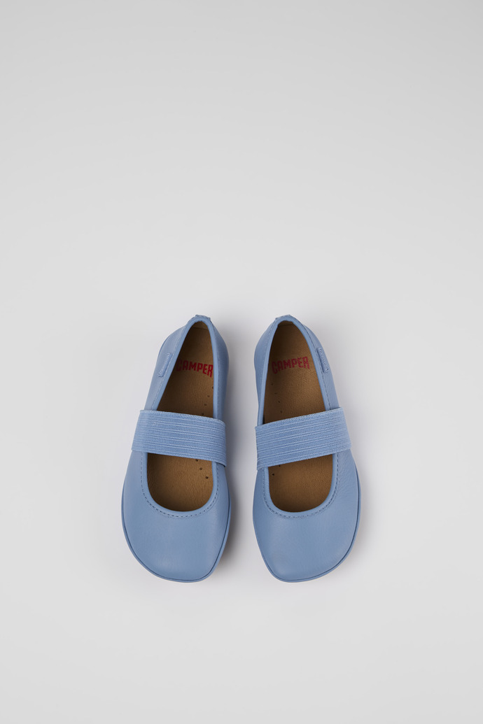 Camper Right - Bailarinas de piel azules