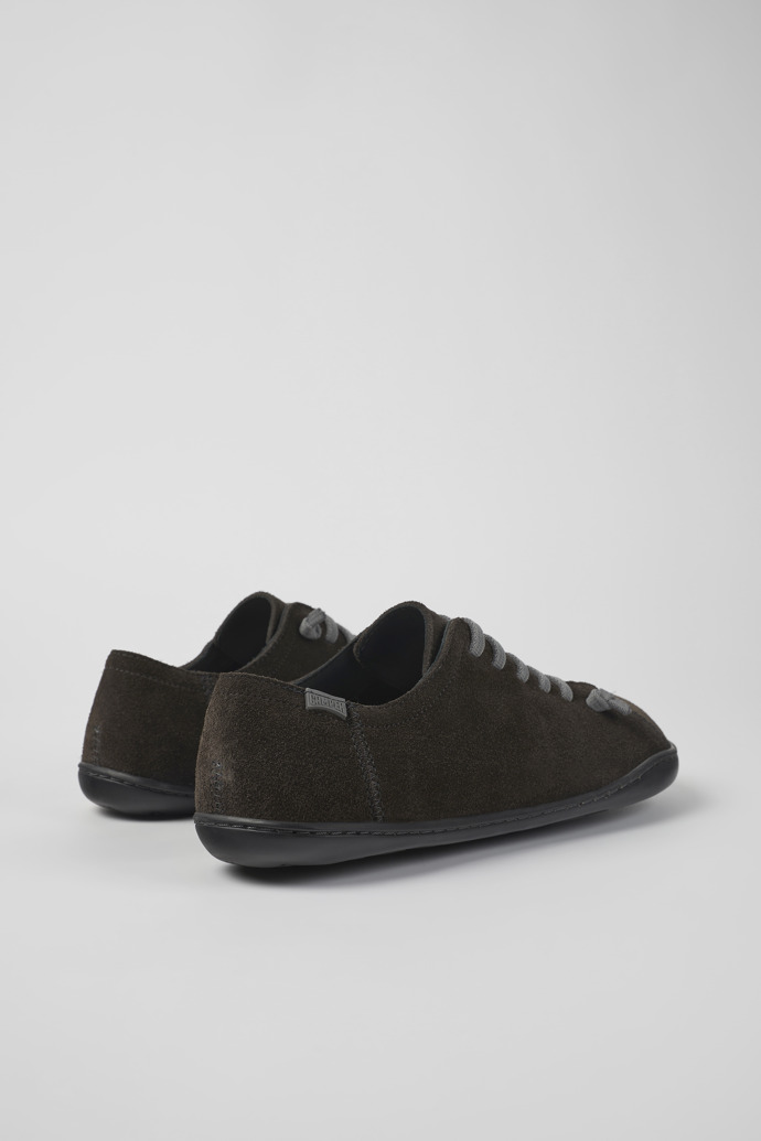 Camper Peu - Zapato gris de nobuk para mujer
