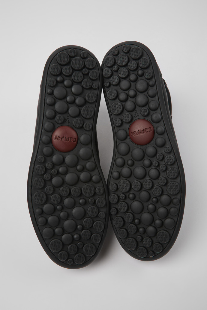 Camper Pelotas - Botines multicolor para hombre de piel de curtición vegetal.