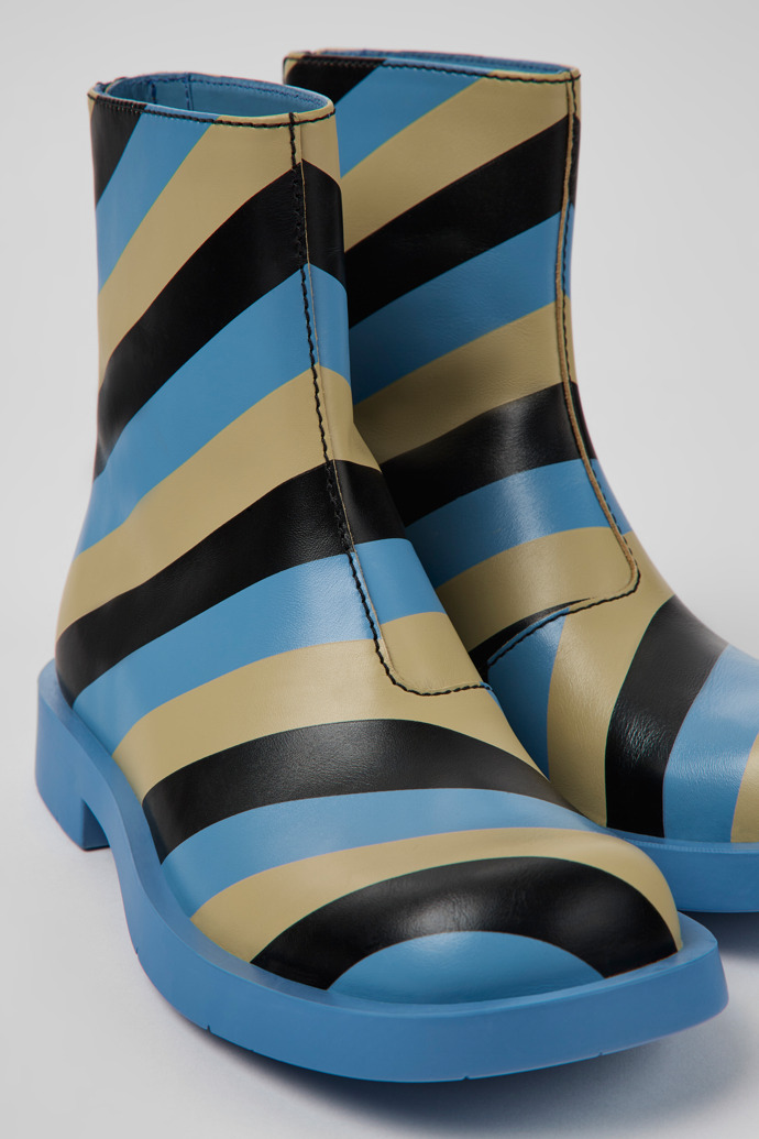 Camper MIL 1978 - Botines multicolor de piel para mujer