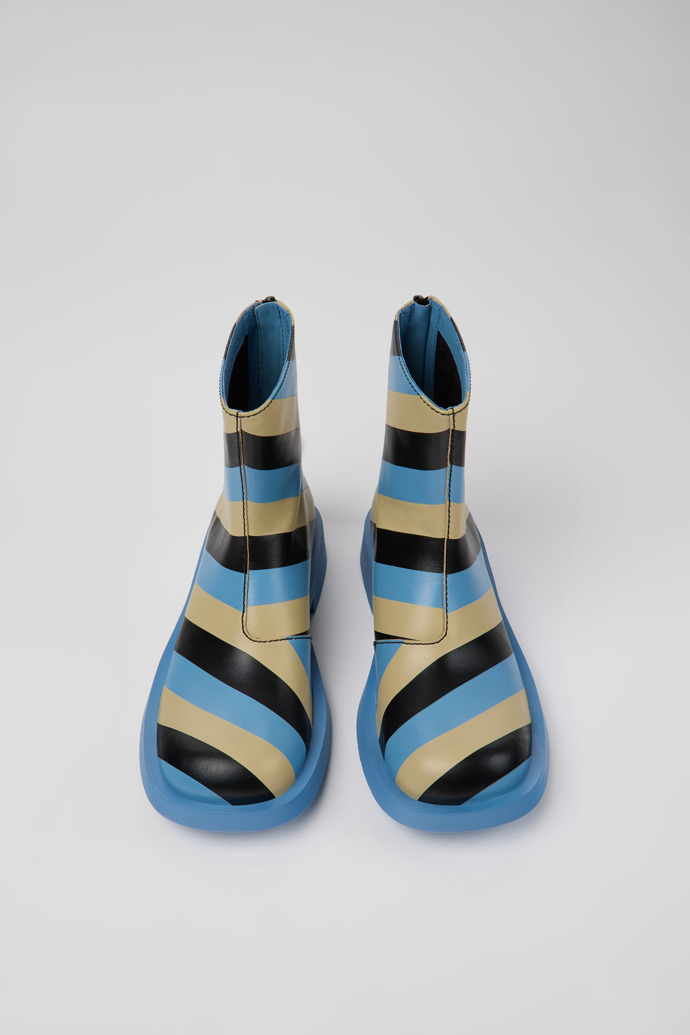 Camper MIL 1978 - Botines multicolor de piel para mujer