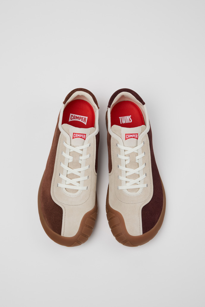 Camper Twins - Zapatillas infantiles multicolor de ante y nobuk.