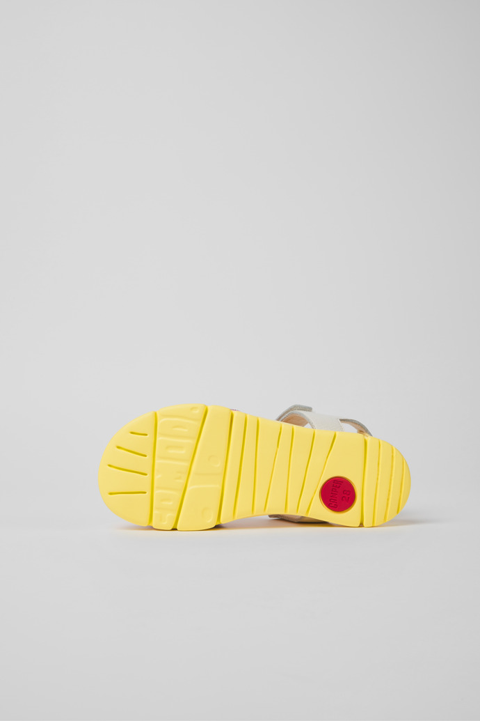 Camper Oruga - Sandalias multicolor de piel y textil para niños