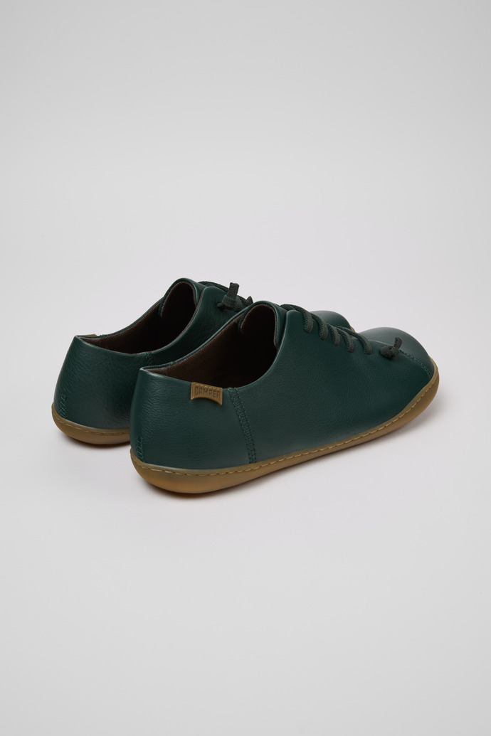 Camper Peu - Zapato de piel verde para hombre.