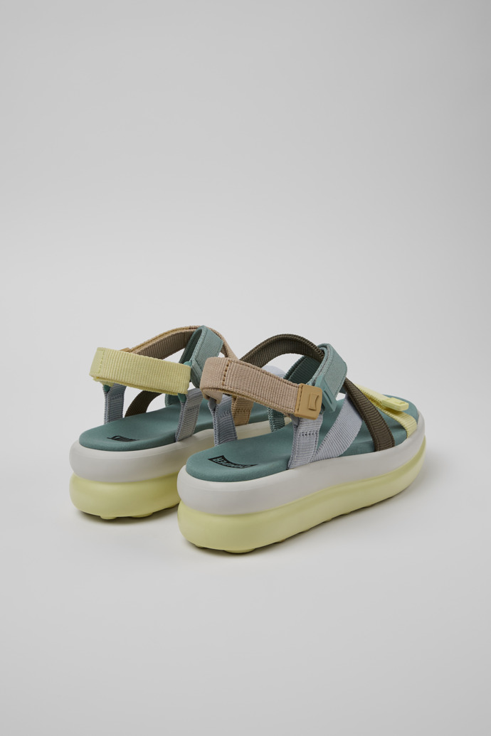 Camper Twins - Sandalias multicolor de PET reciclado para mujer.