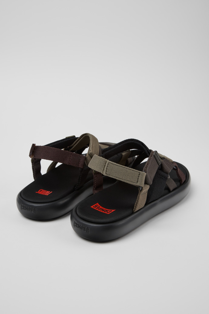 Camper Twins - Sandalias multicolor de PET reciclado para hombre.