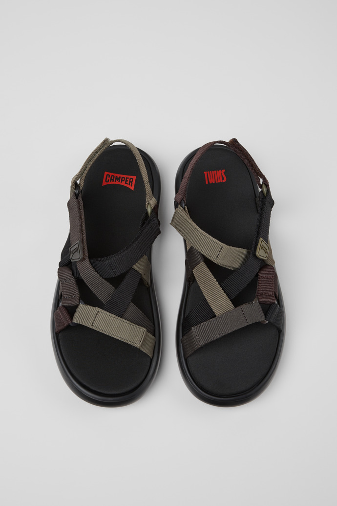Camper Twins - Sandalias multicolor de PET reciclado para hombre.
