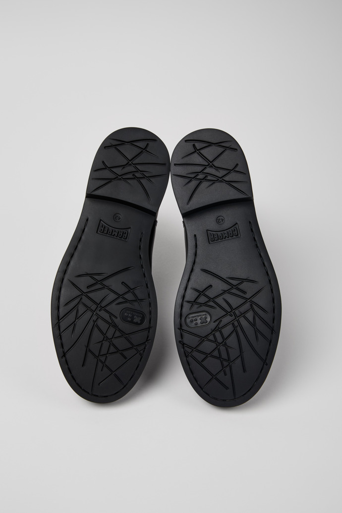 Camper Dean - Botines negros de piel para hombre.