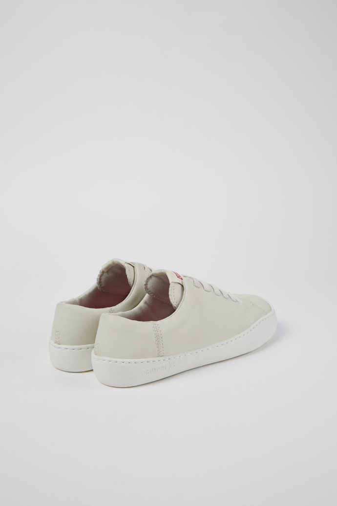Camper Peu Touring - Zapatilla de piel blanca para hombre.