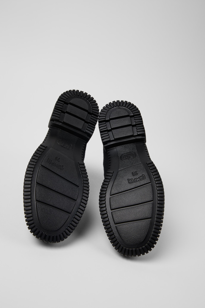 Camper Pix TENCEL - Botín textil negro para mujer