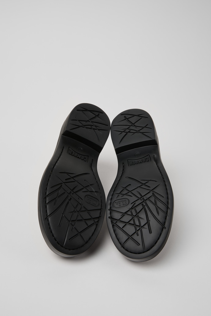 Camper Dean - Zapato de mujer de piel marrón.