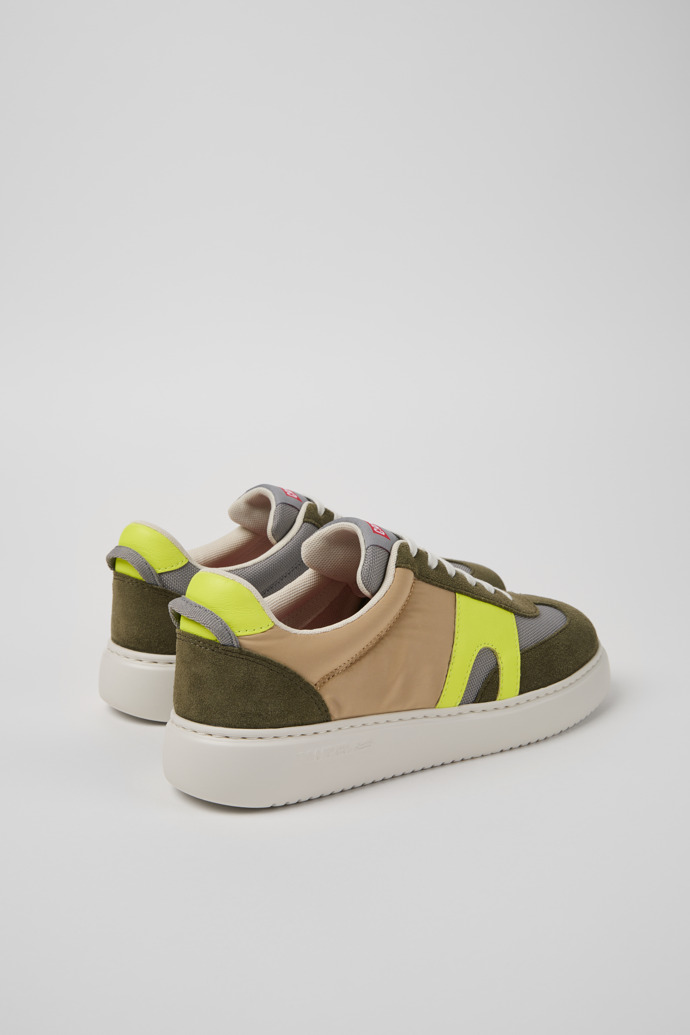 Camper Runner K21 Sorona - Zapatillas multicolor para mujer fabricadas con PET reciclado y nobuk.