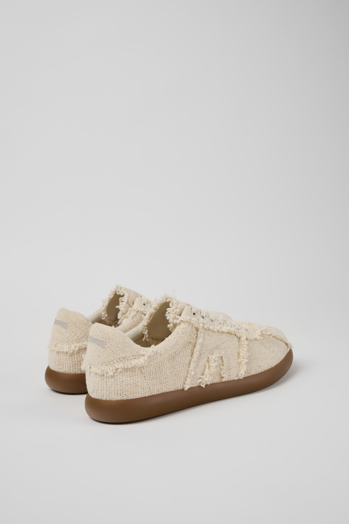 Camper Pelotas Soller - Zapatillas beige para hombre fabricadas con algodón orgánico.