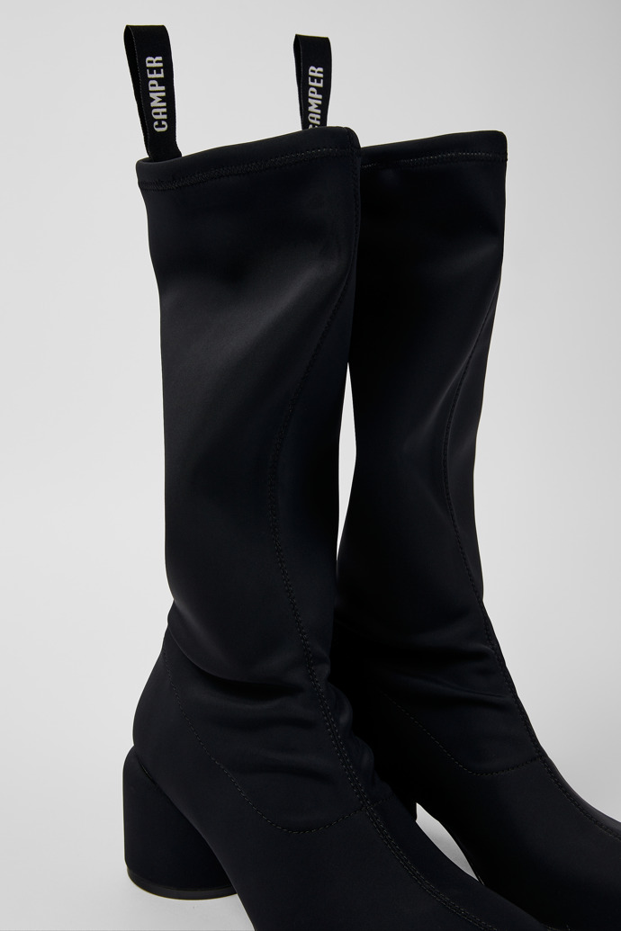 Camper Niki - Botas negras de tela para mujer