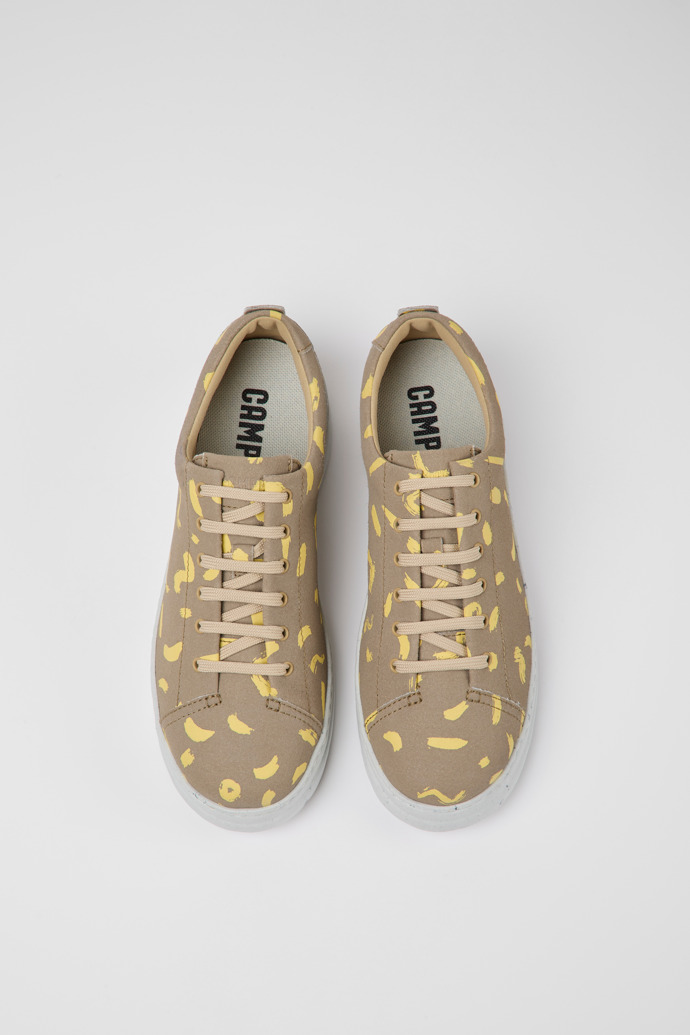 Camper Runner Up - Zapatillas multicolor de piel nobuk para mujer.