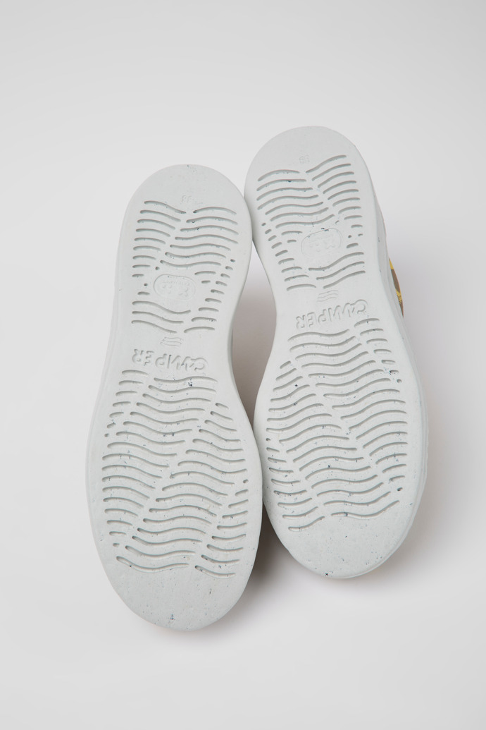 Camper Runner Up - Zapatillas multicolor de piel nobuk para mujer.