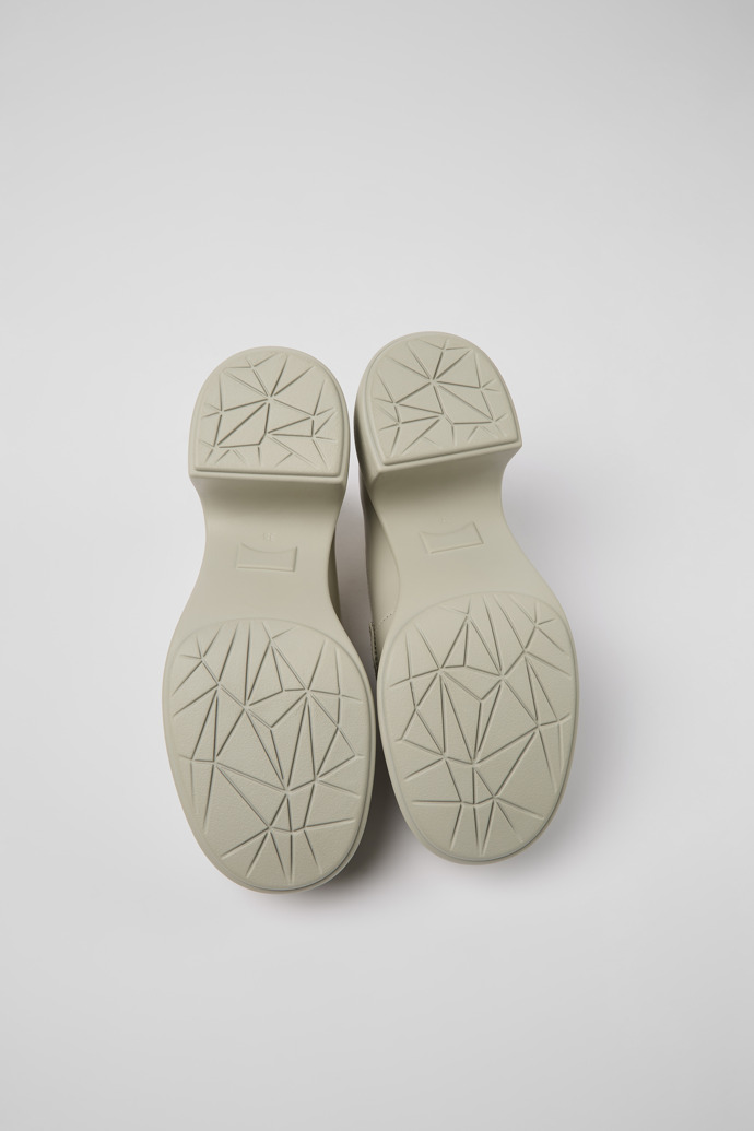 Camper Thelma - Zapato de piel gris para mujer