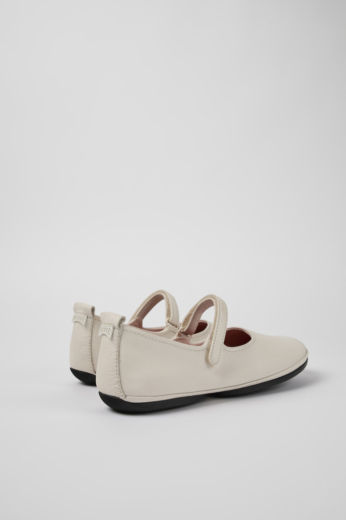 Camper Right - Zapatos blancos de piel para mujer.