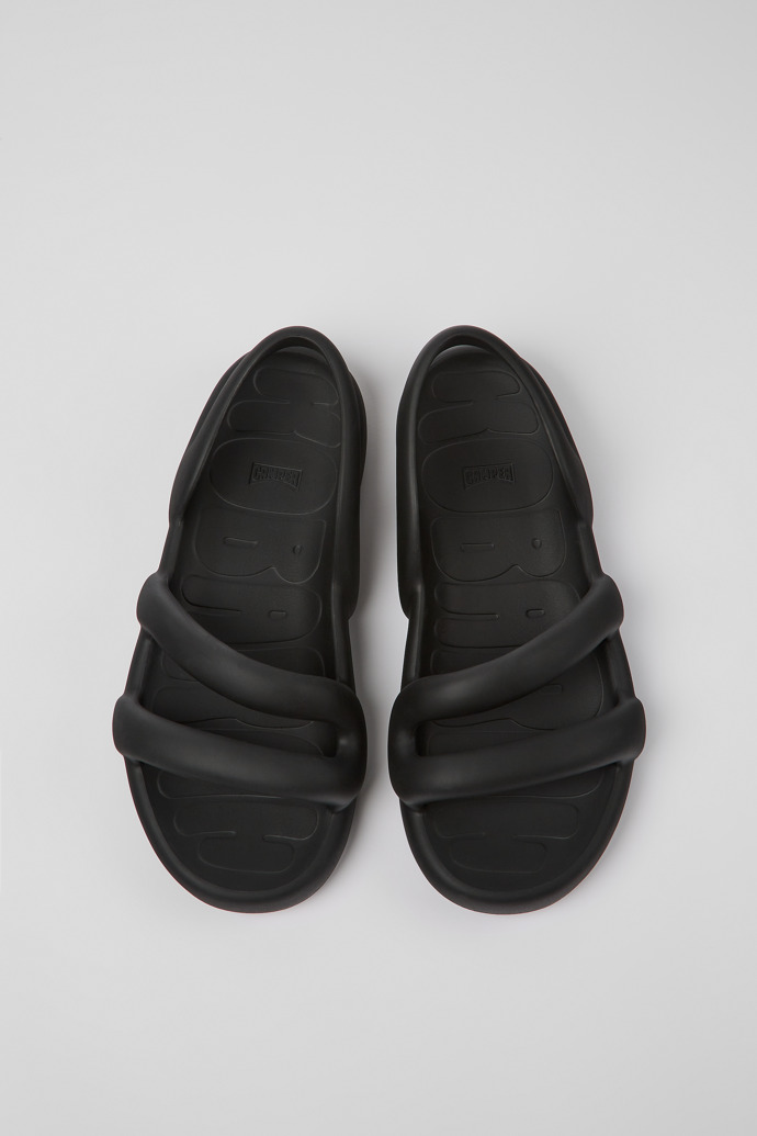 Camper Kobarah Flat - Sandalias negras.