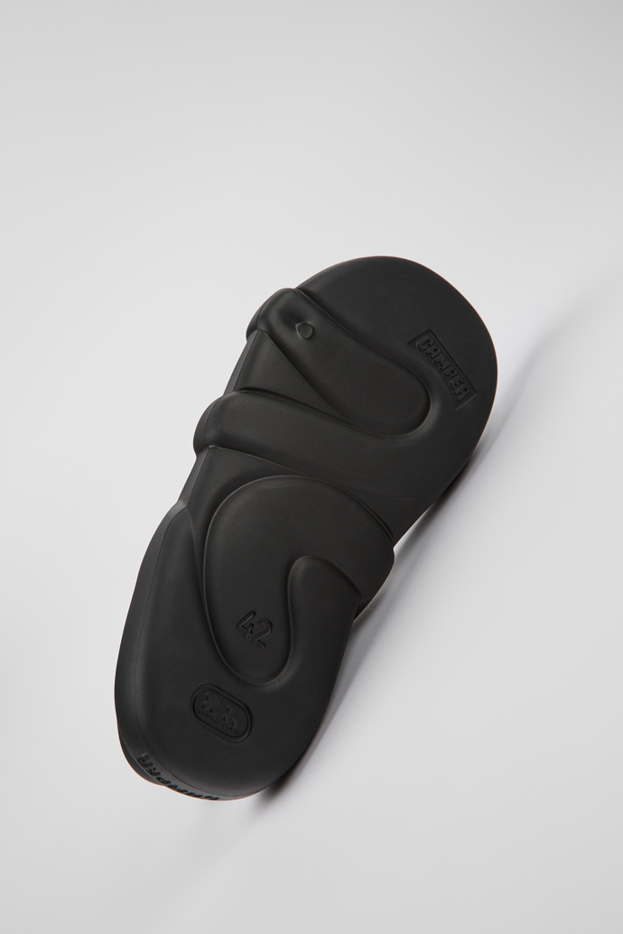 Camper Kobarah Flat - Sandalias negras.