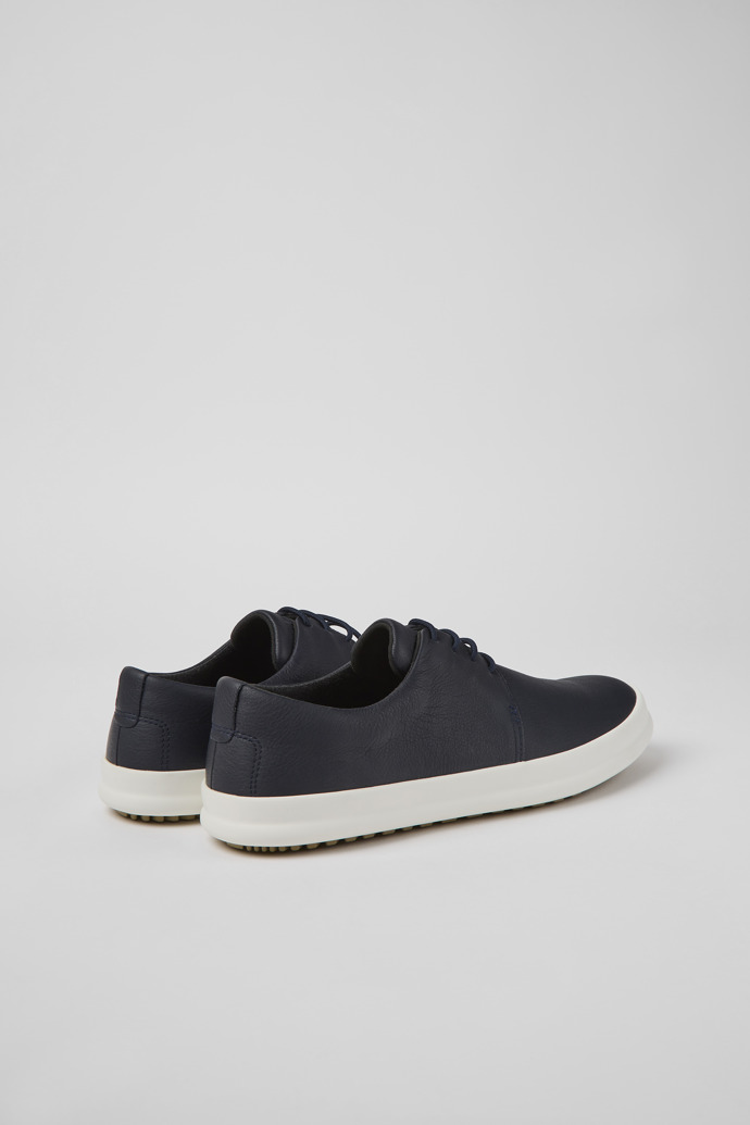 Camper Chasis - Zapatilla azul de piel para hombre.