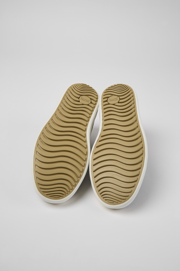 Camper Chasis - Zapatilla azul de piel para hombre.