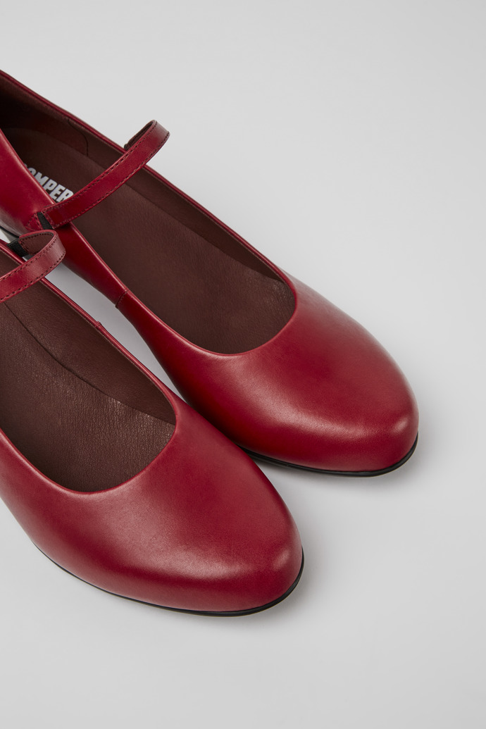 Camper Helena - Zapatos rojos de piel para mujer
