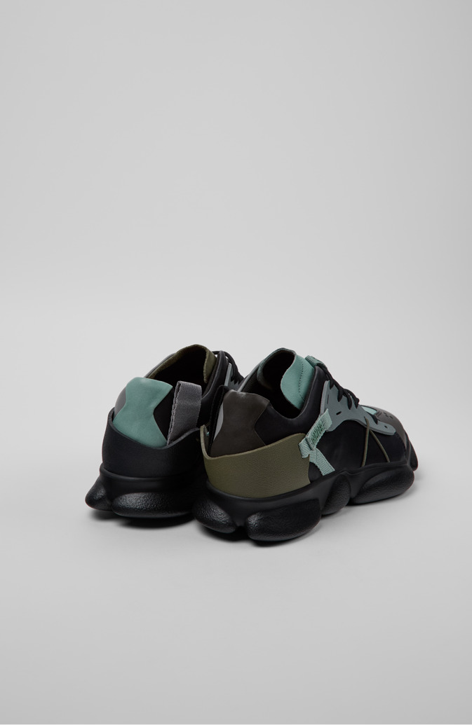 Camper Twins - Zapatillas multicolor para hombre de piel y textil.