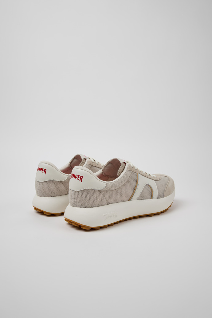 Camper Pelotas Athens - Zapatillas de piel multicolor para hombre fabricadas con PET reciclado y piel nobuk.