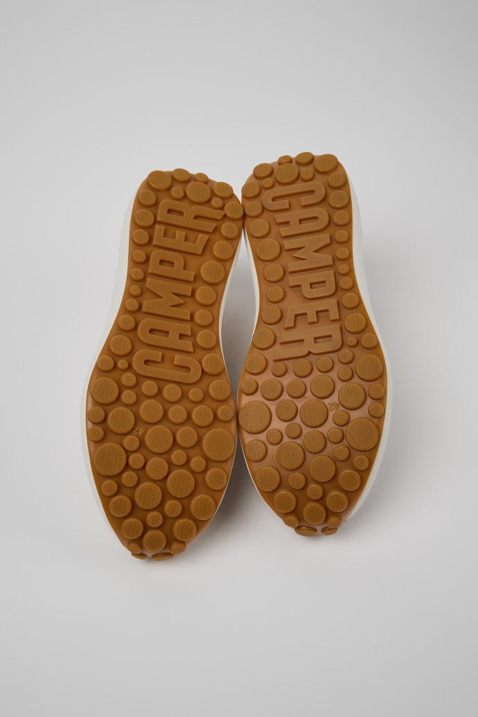 Camper Pelotas Athens - Zapatillas de piel multicolor para hombre fabricadas con PET reciclado y piel nobuk.