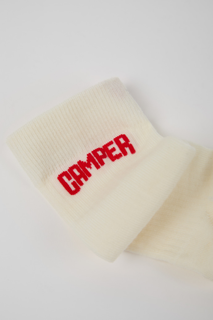 Camper SOX - Calcetines de lana merino blancos y negros