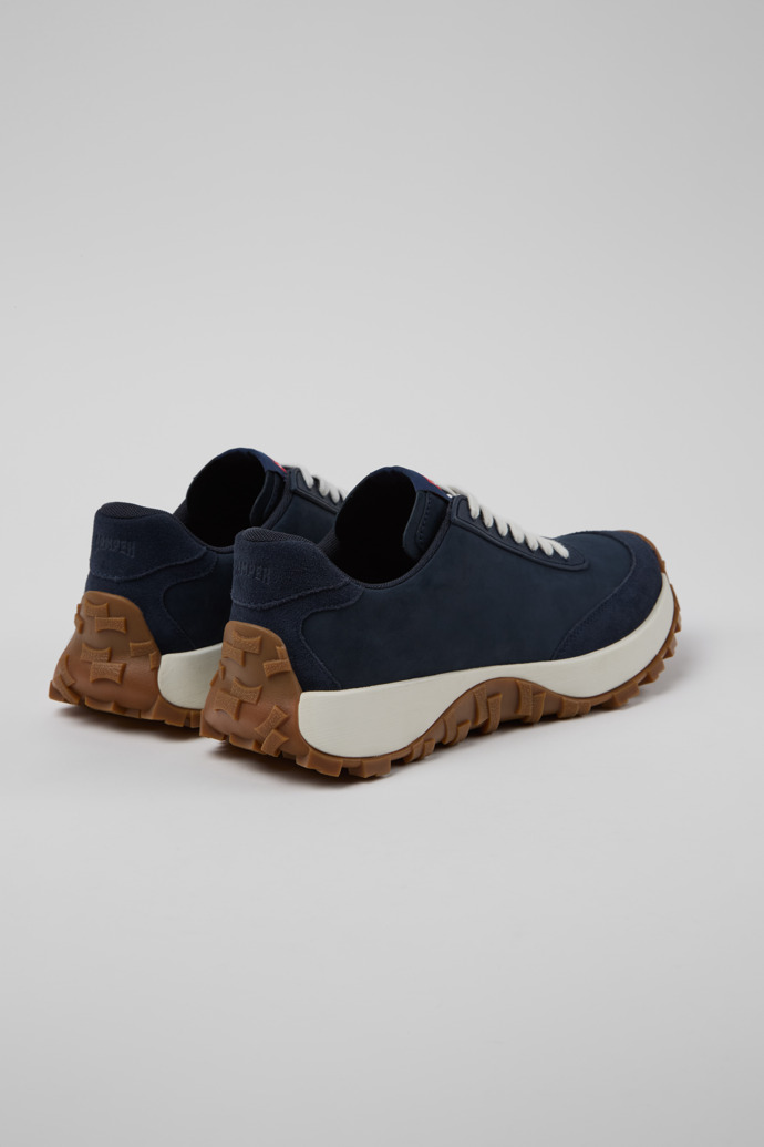 Camper Drift Trail VIBRAM - Zapatilla azul para hombre de textil y nobuk.
