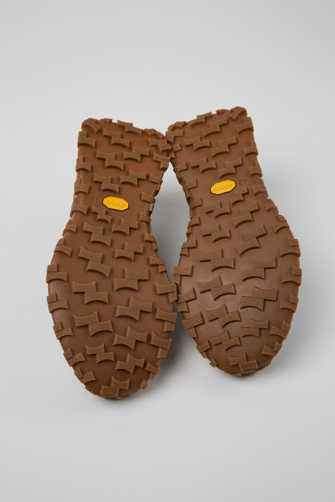 Camper Drift Trail VIBRAM - Zapatilla azul para hombre de textil y nobuk.