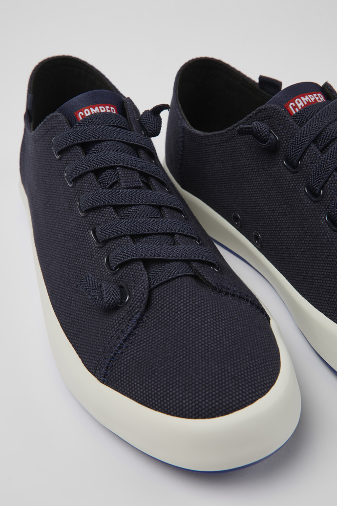 Camper Andratx - Zapatillas azules de tela para hombre.
