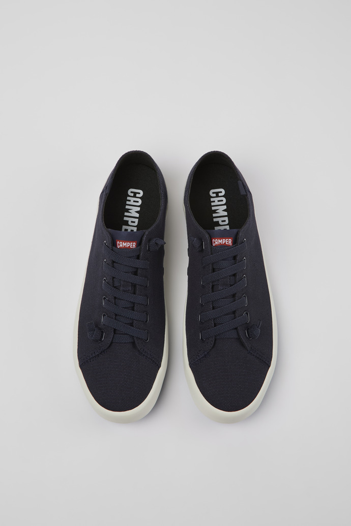 Camper Andratx - Zapatillas azules de tela para hombre.