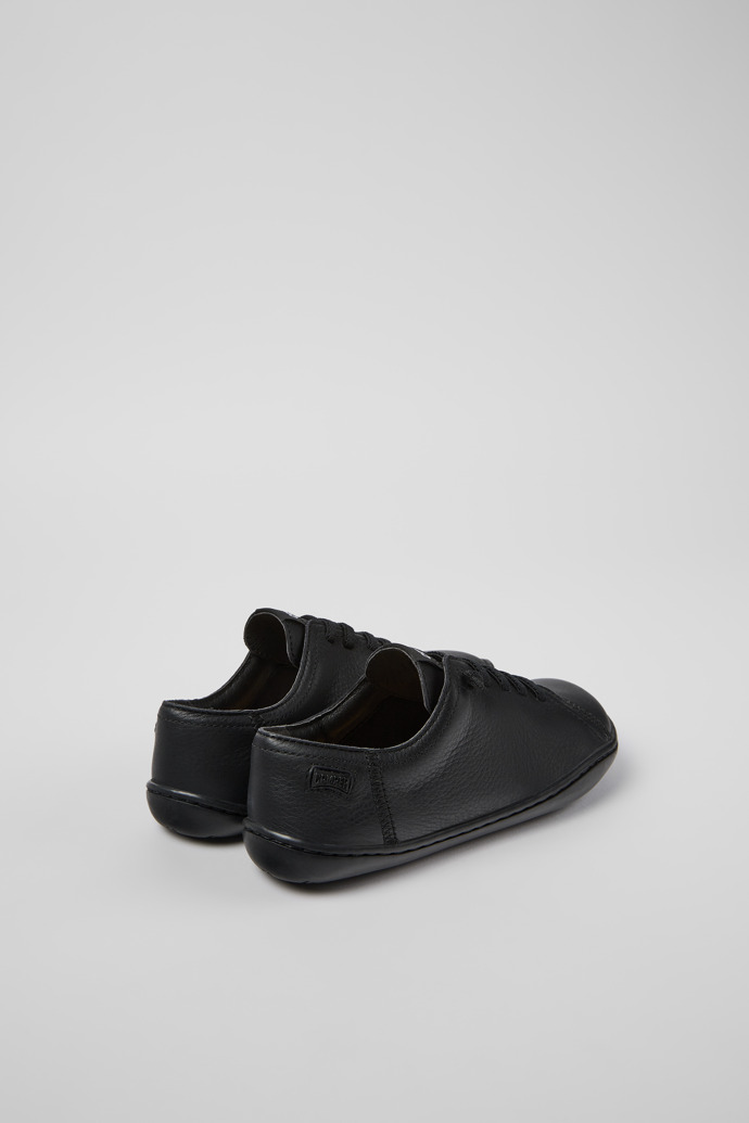 Camper Peu - Zapato infantil de piel negra.