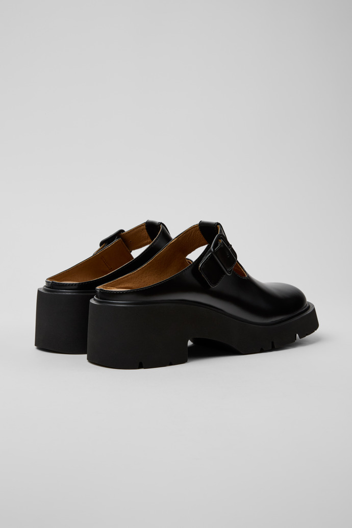 Camper Milah - Sandalias negras de piel para mujer