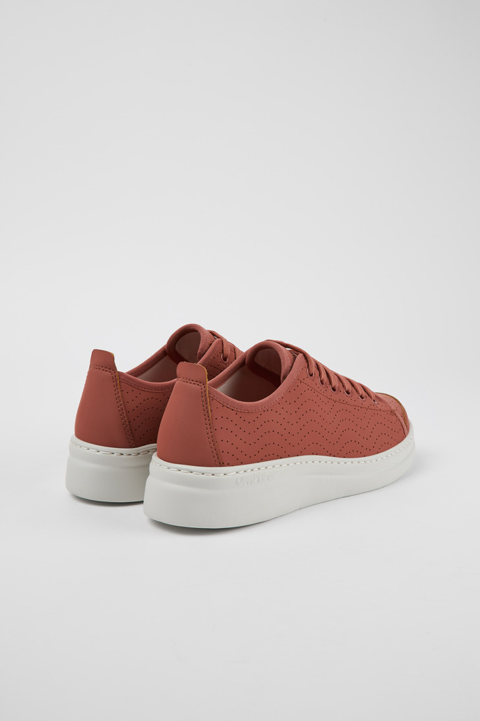 Camper Runner - Zapatillas de piel rojas para mujer
