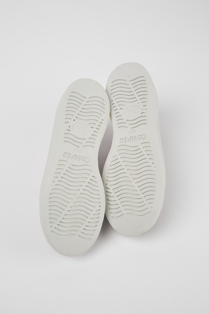 Camper Runner - Zapatillas de piel rojas para mujer