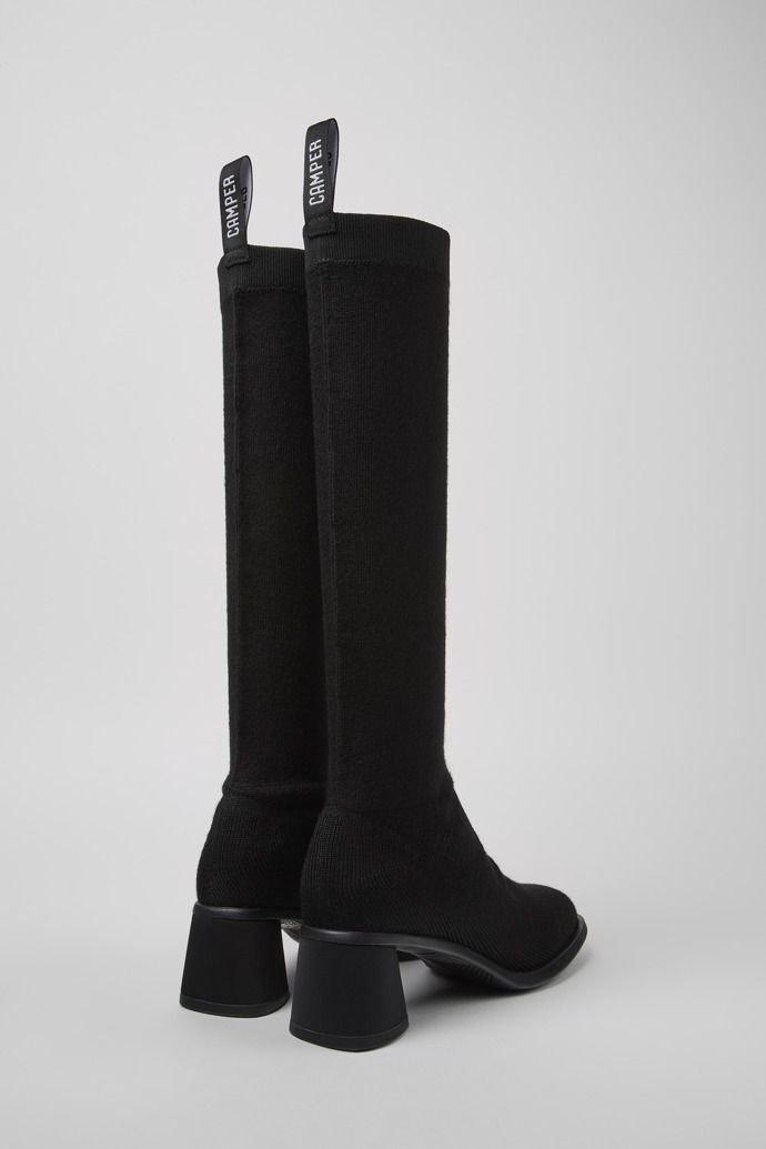 Camper Kiara TENCEL - Botas negras de tela para mujer