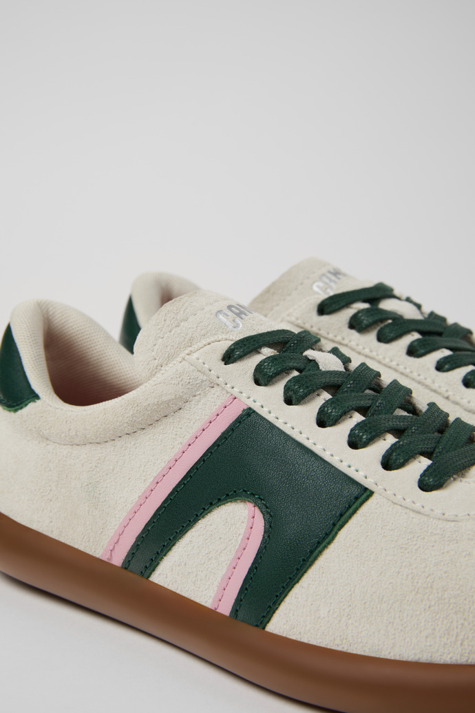 Camper Pelotas Soller - Zapatillas de piel multicolor para mujer.