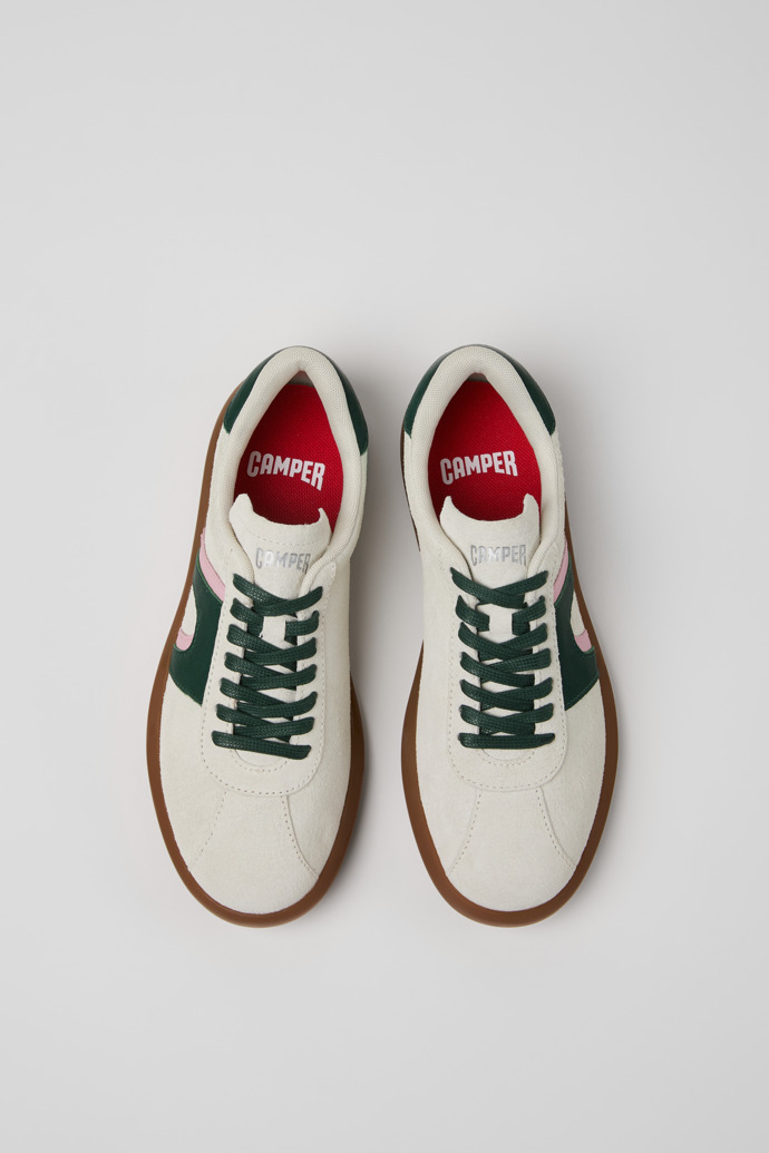 Camper Pelotas Soller - Zapatillas de piel multicolor para mujer.