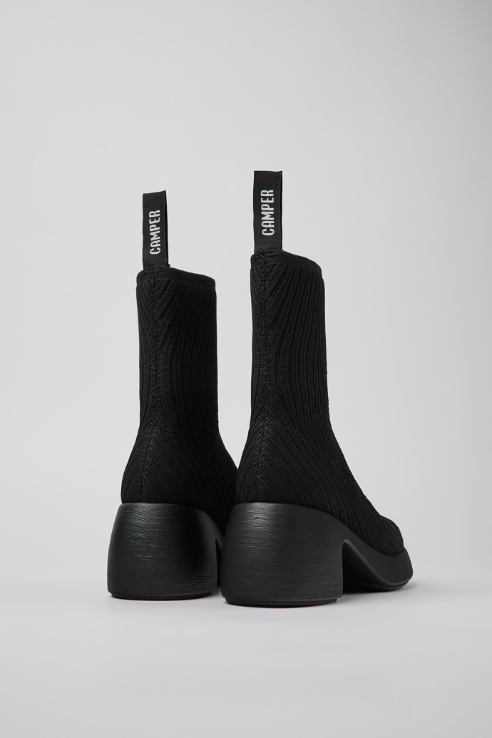 Camper Thelma - Botas negras de tela para mujer.