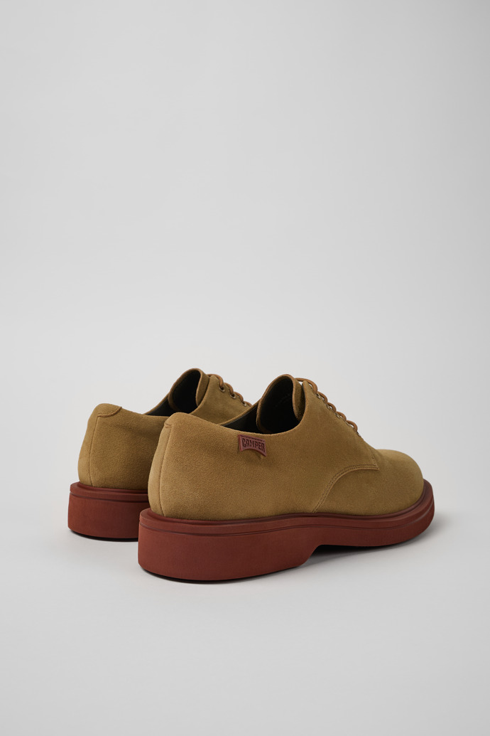 Camper Norman - Zapatos de nobuk marrón claro para hombre.