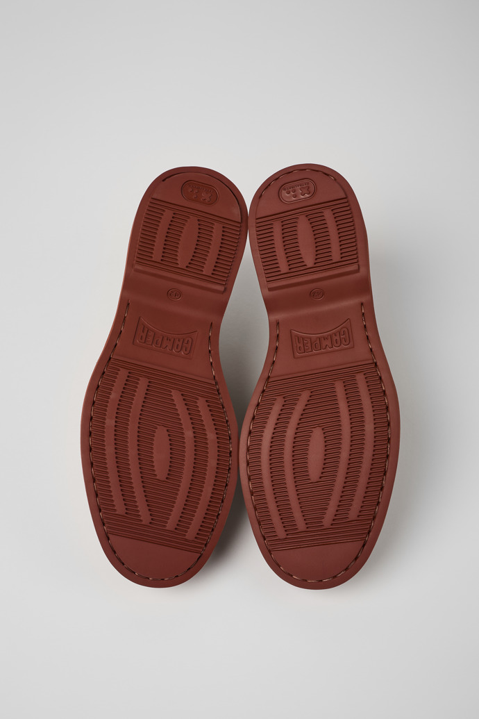 Camper Norman - Zapatos de nobuk marrón claro para hombre.