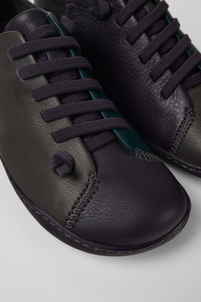 Camper Twins - Zapatos de piel multicolor para mujer