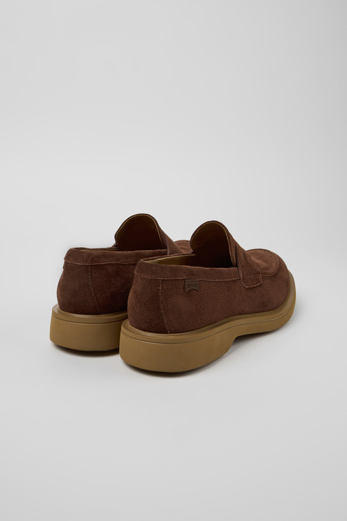 Camper Norman - Zapato marrón para hombre de ante.